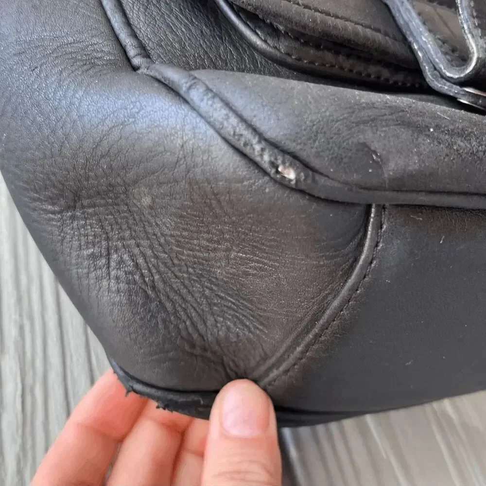 Eddie Bauer Full-Grain Leather Briefcase – Organizer Interior, Crossbody
